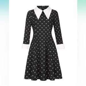 NWOT Wednesday Addams Dress